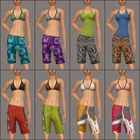 Base Game Swimwear for the Ladies (+ bonus) - Anna's Sims — LiveJournal