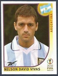 Image result for korea japan 2002 panini argentina vivas