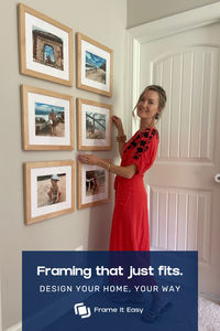 Online custom picture framing that perfectly fits not only your art, but your style and budget, too!