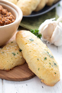 Tender keto breadsticks dripping with buttery garlic parmesan… You don’t have to ask me twice! And it's not fathead dough.