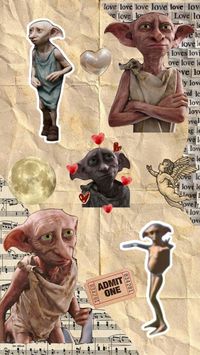 #dobby #dobbytheelf #collage #moodboard #love