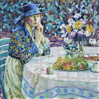 Louis Ritman "At the Table", no date