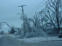 Ice storm of springfield missouri in 2007