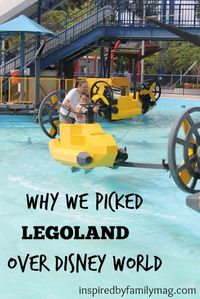 Why We Picked LEGOLAND over Disney World - We found ourselves trying to figure out which entertainment park to enjoy. It was a tough decision.  Have you gone to LEGOLAND?