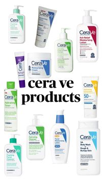 cera ve products !! #fyp #cerave