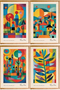 Check out these stunning Paul Klee posters – they’re like a burst of creativity wrapped in paper!  #ArtLovers #GiftIdeas #PaulKleeMagic #AbstractArt #GalleryWorthy #TimelessGifts #CreativePresents