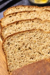 This no knead whole wheat bread is the easiest homemade bread recipe ever! There is no kneading required whatsoever and it is the fastest, easiest bread you've ever made! | gimmethatflavor.com