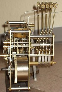 Movement of a grandfather clock - Clockwork - Wikipedia