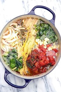 One Pot Wonder Tomato Basil Pasta Recipe