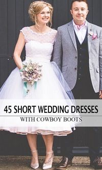 When it comes to a wedding dress, you have an idea that the bride replaces her wedding shoes with cowboy boots and marries her groom; everything at the wedding is so natural and unique… But, what types of wedding dresses look best with cowboy boots? You’re struggling to find the right dress and look. Here we come! Please have a quick see the following styles and matching.