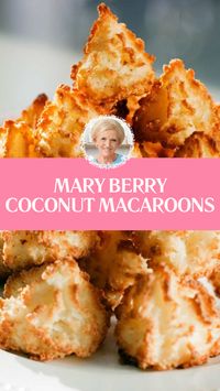 This delightful Mary Berry Coconut Macaroons recipe is prepared using sweetened shredded coconut, sweetened condensed milk, pure vanilla extract, extra-large egg whites, and kosher salt. This delicious coconut macaroons recipe is a perfect dessert that takes about 45 minutes to prepare and can serve up to 24 people.