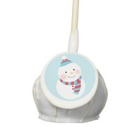 Winter ONEderland | First Birthday Snowman Cake Pops