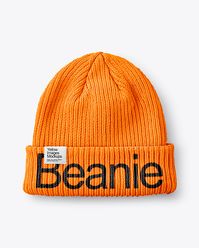 Beanie Hat Mockup