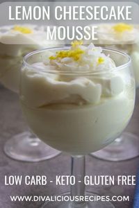 Lemon Cheesecake Mousse