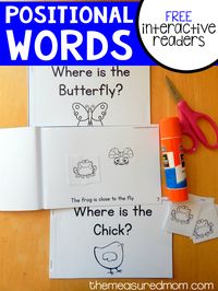 Try this fun positional words activity with your preschool or kindergarten students! It's free to download!