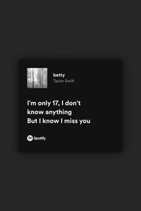 taylor swift betty folklore spotify lyrics