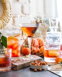 Williams Sonoma on Instagram: “Sitting at my desk waiting for drink o’clock. 🥃 What’ll it be? A) Aperol Spritz B) Gin and It C) Negroni Recipe links in bio.”