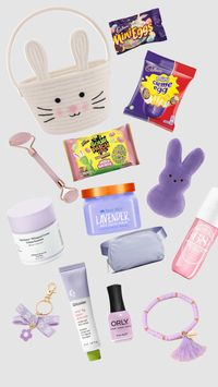 Easter Basket Ideas!! 🐣#easterbasket #easteraesthetic #easter #candy #bunny