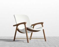 Aubrey Lounge Chair - Trento Eggshell