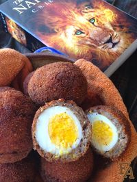 Scotch Eggs from The Official #Narnia Cookbook!