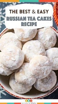 Russian Tea Cakes Recipe