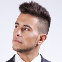 I'm looking at side shaved haircuts to get a better idea.