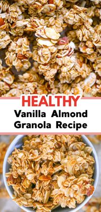 Best Vanilla Almond Granola