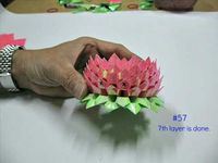 How To Make An Origami Lotus (2nd version) 折纸莲花