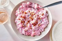 Sweet, tart, and delightfully creamy. This recipe for retro cranberry fluff is guaranteed to liven up any Thanksgiving or Christmas spread.