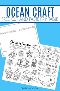 Printable Ocean Craft (FREE PDF)