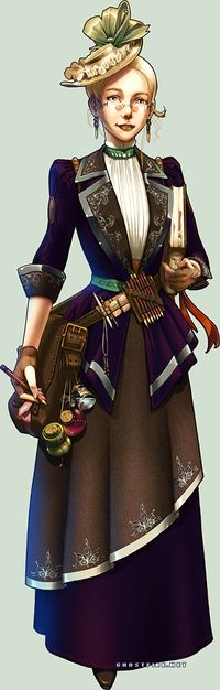 The Steampunk Artist by *ghostfire on deviantART