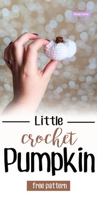 Little Crochet Pumpkin | Free Pattern from Sewrella