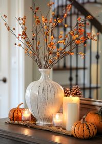 Looking to create a stunning autumn display for your table? 🍂 Check out these 30 best fall centerpiece ideas that will bring warmth and charm to your home! From rustic arrangements with pumpkins and candles to elegant floral designs, these ideas are perfect for adding a seasonal touch to your dining or coffee table. Explore these beautiful and creative centerpieces now to elevate your fall decor! #FallDecor #CenterpieceIdeas #AutumnInspiration #HomeDecor #SeasonalStyle