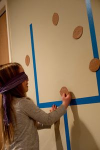 Cool football game to play at a kids rugby birthday party. pin the football on the goal posts. change the goal to rugby styled posts of course.