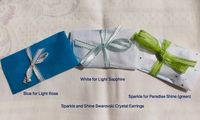 Sterling Silver Swarovski Crystal Earrings