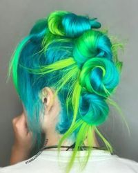 33+ Blue And Green Hair Color Ideas You Will Love