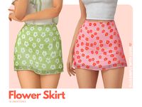 (Preview) Elliesimple - Flowers Collection - Flower Skirt | Patreon