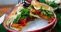 This cheesy chicken cutlet sandwich is a game-day hero — literally