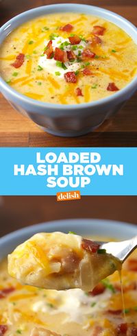 Loaded Hashbrown Soup Delish