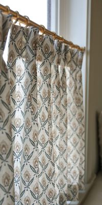 This stylish floral leaf pattern is perfect for your cafe ready spaces! We recommend lining this fabric to protect it from the sun but if you have a low light window you can select unlined but be aware that the colour will fade over time. Every panel is handmade to perfection just for you!  This … Continued