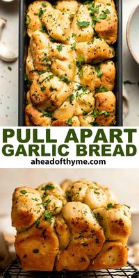 Pull Apart Garlic Bread