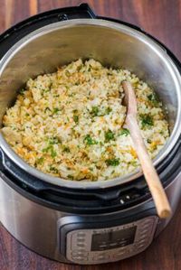 Instant Pot Chicken and Rice (VIDEO) - NatashasKitchen.com