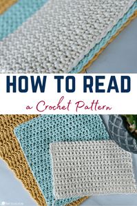 The most daunting aspect of crochet is learning how to read a crochet pattern. Learn exactly what that crochet pattern is telling you to do. 