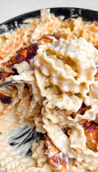 blackened cajun chicken alfredo