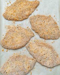 Crispy Oven Baked Chicken Cutlets Recipe | Healthy Fitness Meals