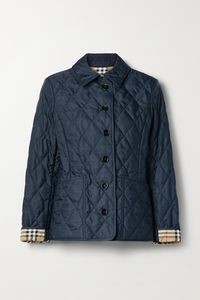 Burberry's jacket is the perfect layering piece for transitional weather - it's insulated with 37.5® thermoregulation technology, so you never feel too warm. It's made from quilted shell in a slightly loose silhouette and lined with label's signature check, a glimpse of which can be seen at the rolled cuffs.