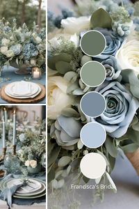 If you are looking for ideas to help you create your dream wedding color palette, then check out these beautiful spring wedding color palette ideas to help inspire you! Colors like lavender, sage green, peach, and dusty blue, are all perfect wedding color ideas for the spring season! | Wedding theme ideas | Wedding colors | Wedding color inspiration | Wedding color ideas | Wedding colors unique | Spring wedding colors | Spring wedding theme | Wedding color schemes | Wedding color combos |