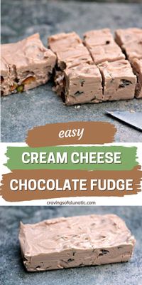 This Cream Cheese Chocolate Fudge with Pistachios is so easy to make and the flavor is out of this world. It's perfect fudge for holidays! #christmas #fudge #chocolate