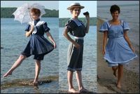 Recollections - Retro Re-enactment Edwardian Swimwear