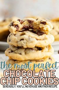 Best Homemade Chocolate Chip Cookies